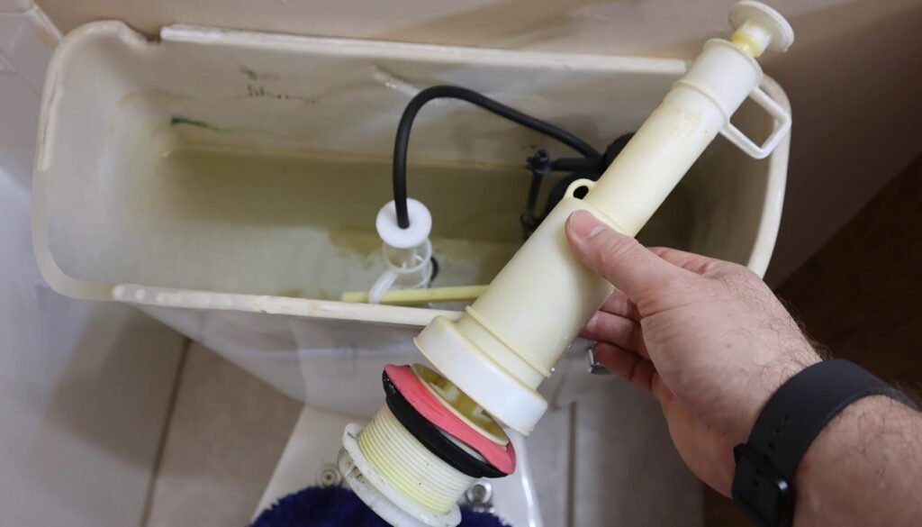 Change Flush Valve Toilet
