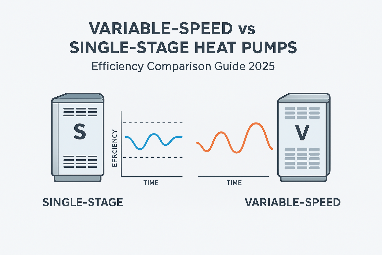 Variable-Speed Vs Single-Stage heat pumps comparison