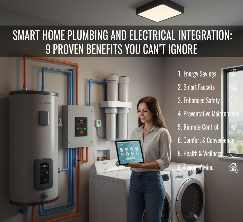 plumbing and electrical integration proven benefits